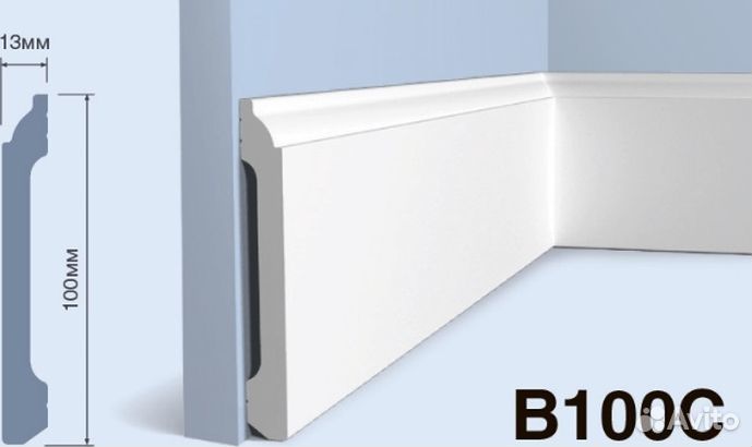 Плинтус HiWood B100C