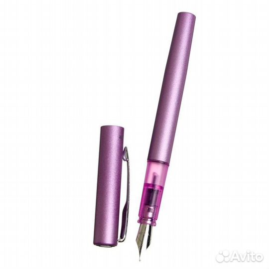 Ручка перьевая Parker Vector XL F21, лиловый метал