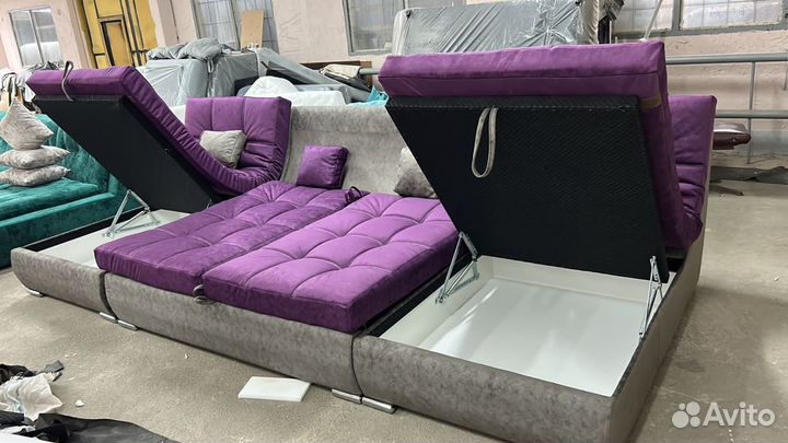 Угловой диван/любого размера и цвета