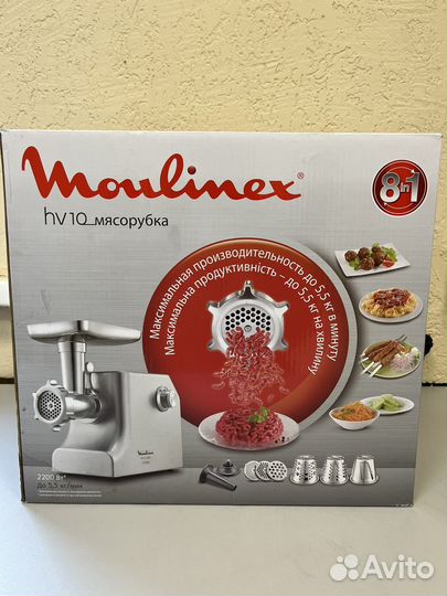 Электромясорубка Moulinex HV10 (ME858D32)