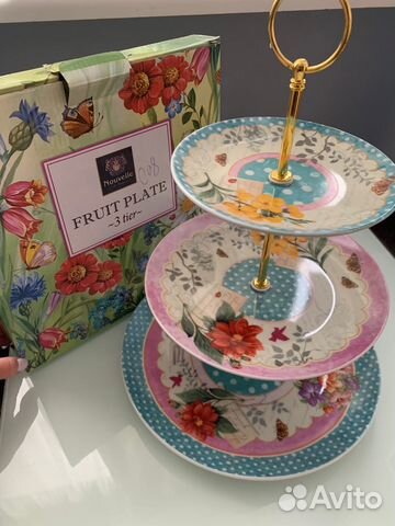 Новая Фарфоровая Фруктовница