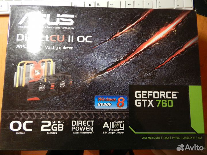 Видеокарта Asus gtx760 2Gb