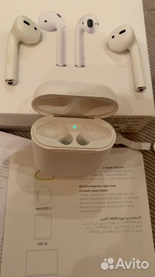 Наушники apple airpods 2