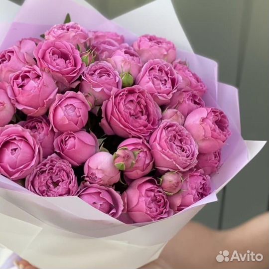 Букет Пионовидных роз Мисти