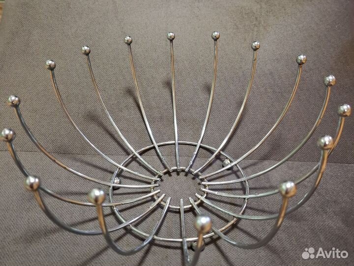 Хромированная фруктовая корзина