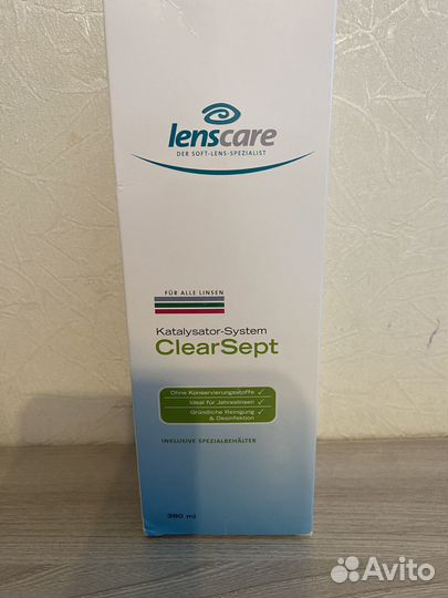 Пероксидный раствор для линз ClearSept