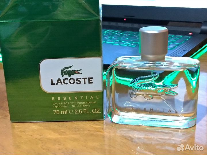 Оригинал Туалетная вода Lacoste Essential 75мл