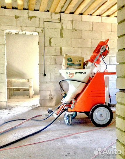 Требуется команда на мех. штукатурку