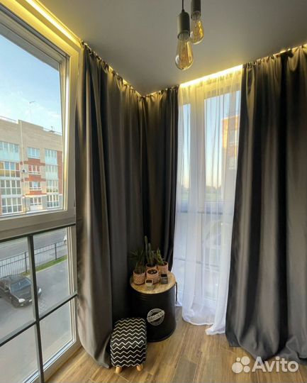 Шторы новые блэкаут комплект 4м (2шт по 2м)