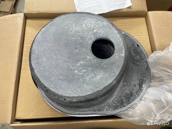 Мойка кухонная овальная черная, S1 570х465мм Monac