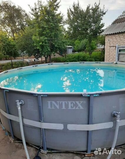 Каркасный бассейн intex bestway