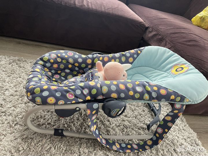 Шезлонг детский chicco