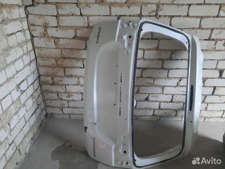 Крышка багажника, фары, mitsubishi outlander 3