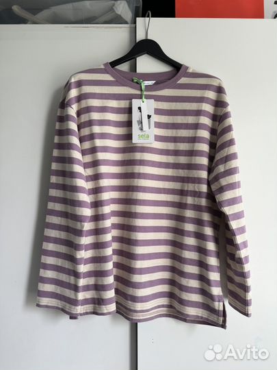 Лонгслив sela тельняшка