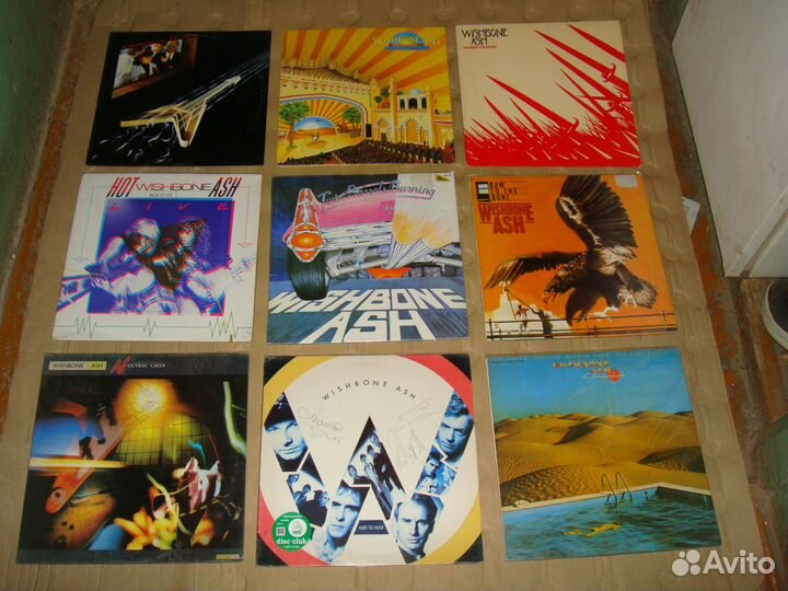 Коллекция винила Wishbone Ash 18LP