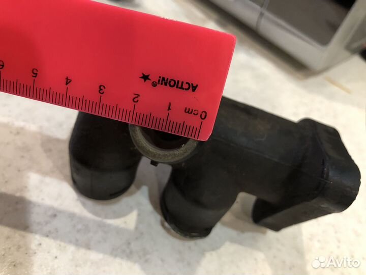 Фланец тройник системы охлаждения ауди а6