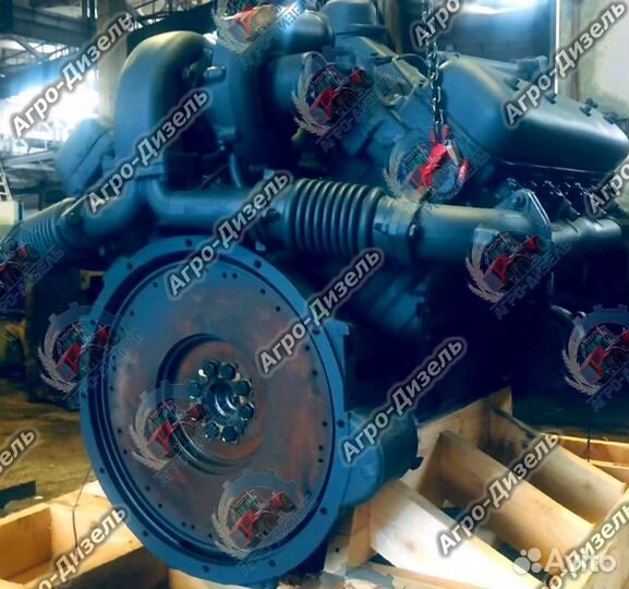 Двигатель ямз 238 де 2 V8 комбайн Акрос 590 -24.8
