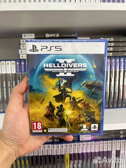 Helldivers 2 ps5 диск новый