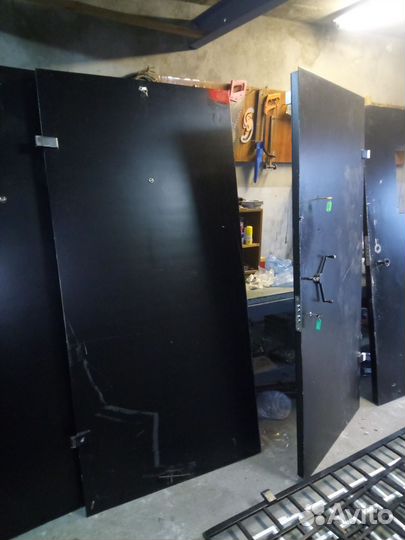 Дверь металлическая бронированная без коробки