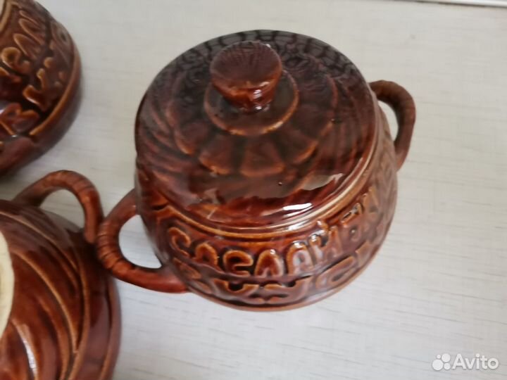 Горшки для запекания керамические