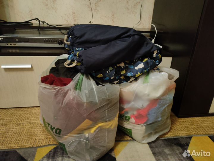Пакеты вещей для мальчика 80,86,92