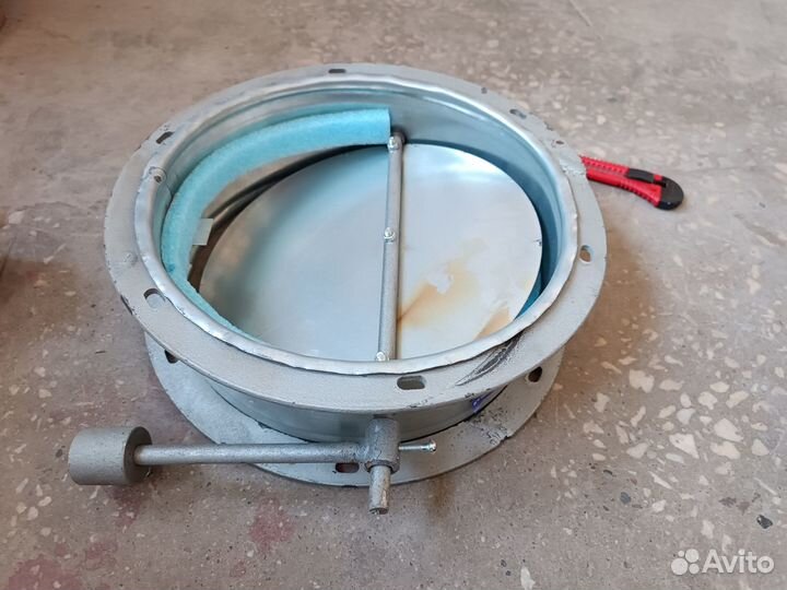 Клапан обратный круглый vkt vko 250mm вентиляция