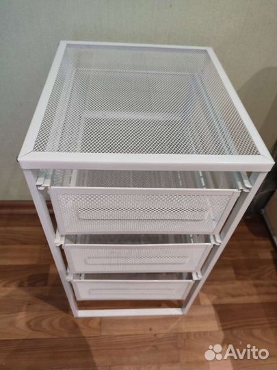 Тумбочка Икеа Леннарт металл