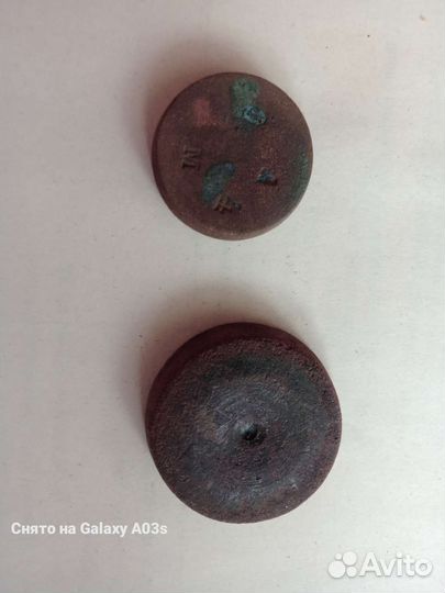 Гирьки от русского фунта