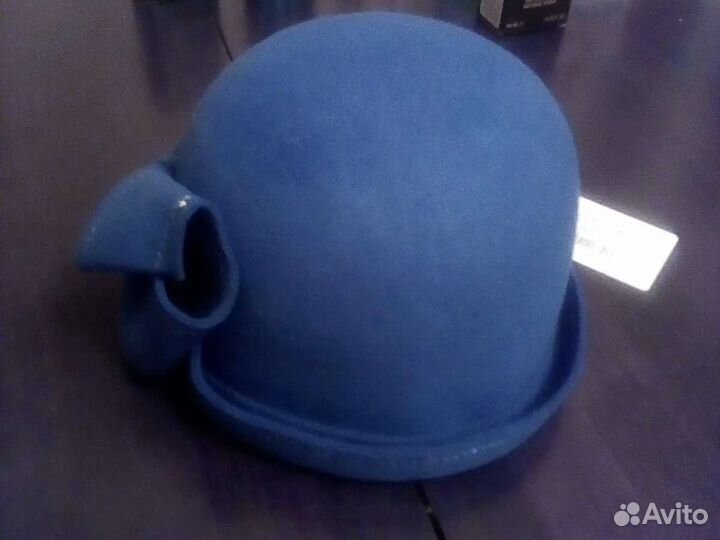 Шляпа жен фетр