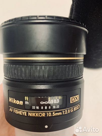 Объектив Nikon (рыбий глаз)