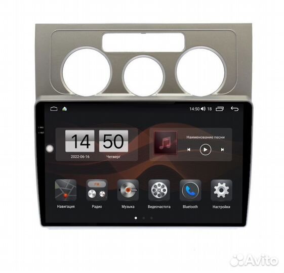 Штатная магнитола для Volkswagen Touran 2004-2008