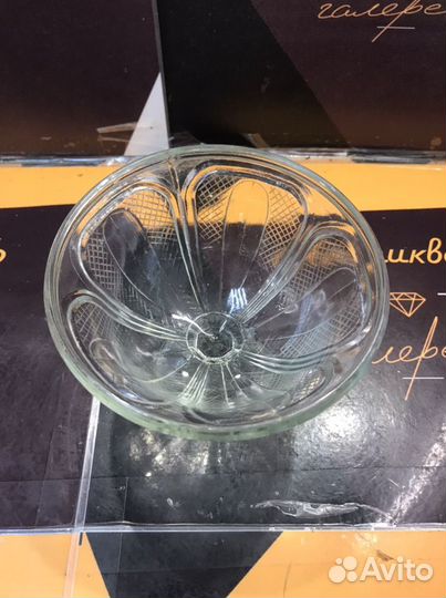 Ваза конфетница стекло