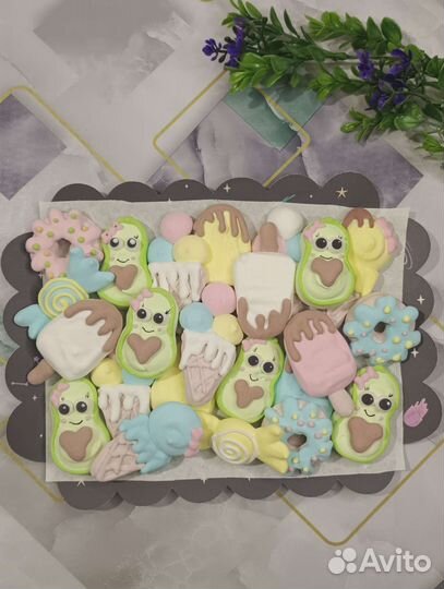 Маршмеллоу фигурки. Сладкий подарок