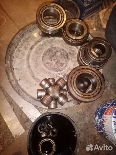 Подшипники крестовины, камаз. Поршневая газ 53