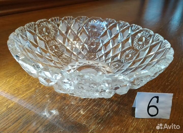 Вазы хрустальные разные