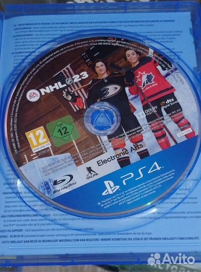 Игры на ps4 nhl 23