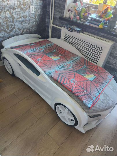 Детская кровать машинка бу