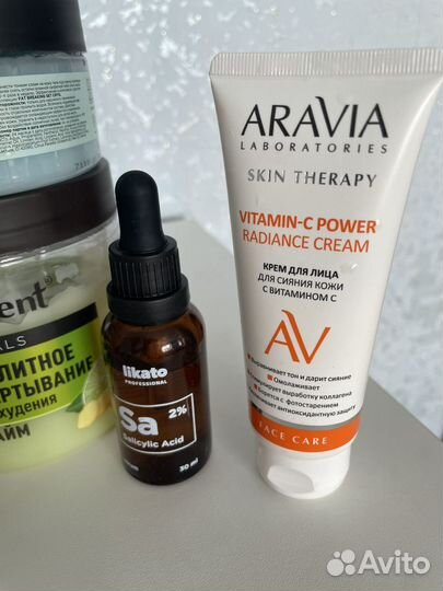 Уходовая косметика пакетом (тело волосы лицо)