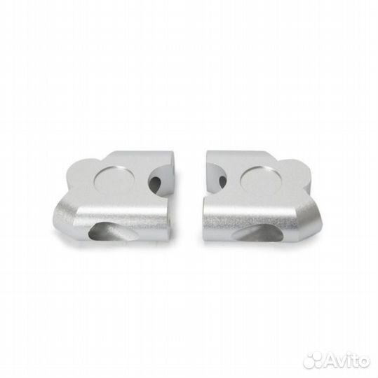 Проставки для руля мото с выносом 22мм хром