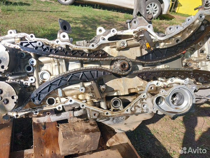 Двигатель subaru FA20F в разборе