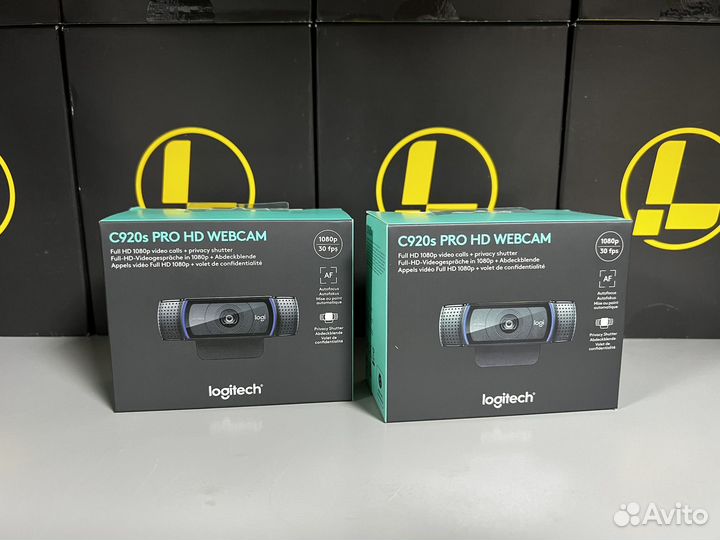 Logitech C920s Pro HD Webcam Веб камера