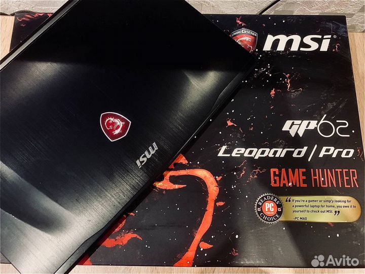 Игровой ноутбук msi leopard GP62