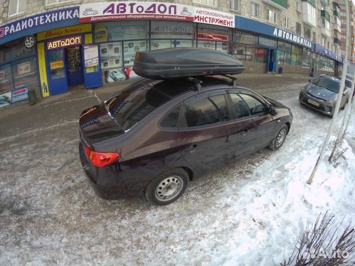 Бокс на крышу Hyundai Elantra (2007-2011)