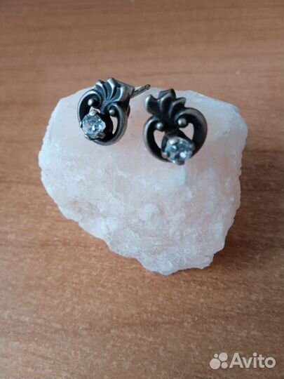 Серьги гвоздики СССР