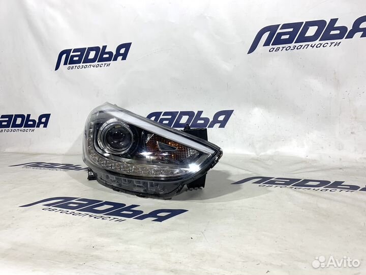 Фара Hyundai Solaris(10) правая линза