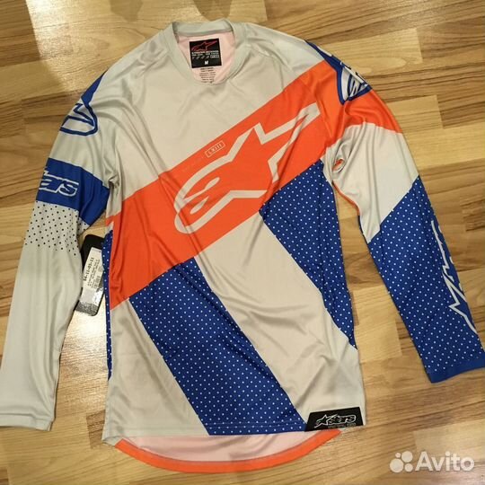 Джерси Alpinestars кросс эндуро мото мотоцикл