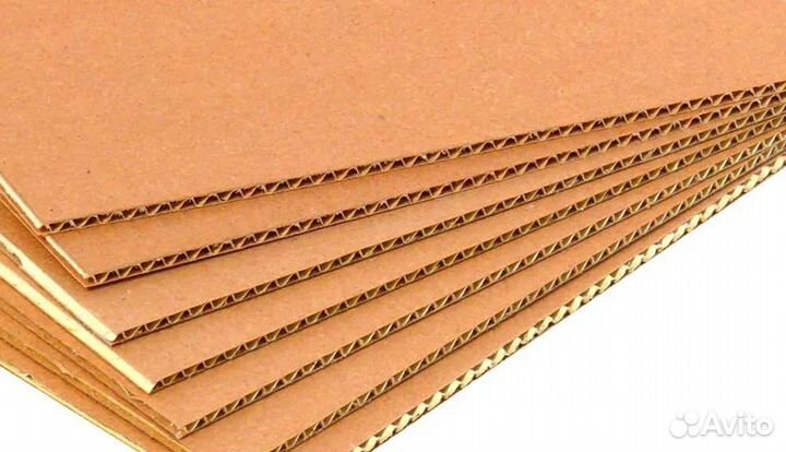 Гофрокартон в рулонах и листами