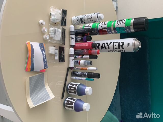 Маркеры для тегинга баллон молотов