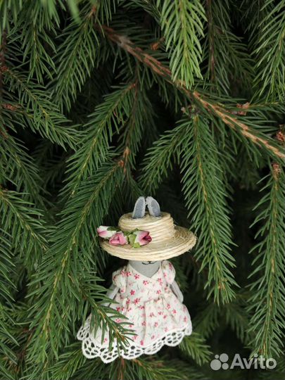 Текстильная интерьерная кукла