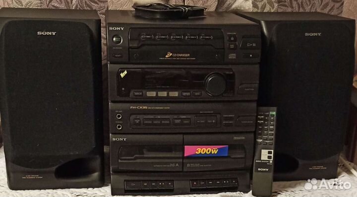 Музыкальный центр sony